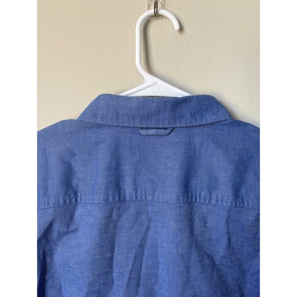 Lululemon Men’s All Town Button Down Lightweight Long-Sleeve Shirt XL Collared - Picture 8 of 9